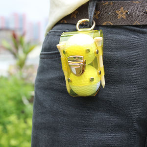 Bolsa de Almacenamiento para Pelotas de <span class=keywords><strong>Golf</strong></span> de PVC Transparente RR, Soporte para Pelotas de <span class=keywords><strong>Golf</strong></span> con Colgador para la Cintura, Portátil, Resistente a la Lluvia, Accesorios para Pelotas de <span class=keywords><strong>Golf</strong></span> - Product Image 5