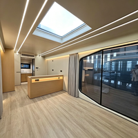 Cabine en acier imperméable XULV, type capsule spatiale, directement de l'usine, pour le camping