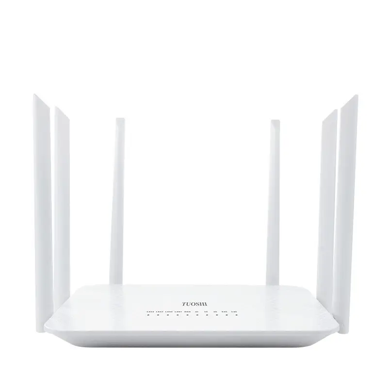 TUOSHI Band Lock B1 B3 B5 B8 B38 B39 B40 B41 Asia Dual band 1200Mbps wireless wifi Unlock Universal 3G 4g cpe lte router