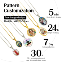 GIVELUCK Pendentif scintillant en acier inoxydable avec motif de statue de Shiva personnalisé pour les cadeaux religieux