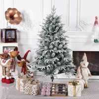 Arbre de Noël décoratif de neige de poudre blanche en gros de fabricant de la Chine