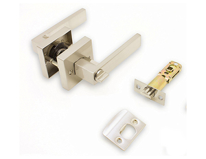 Serratura a Leva Quadrata in Lega di Zinco per Porte, con Sblocco a Chiave, Alta Sicurezza e Facile Installazione, Qualità Premium per Chiusura Sicura - Product Image 3