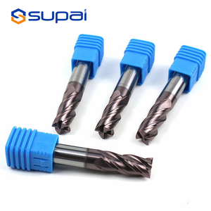 SP Carbide <span class=keywords><strong>End</strong></span> <span class=keywords><strong>Mill</strong></span> 4 Flutes <span class=keywords><strong>End</strong></span> <span class=keywords><strong>Mill</strong></span> Cutter Flat Carbide phay Cutter Công cụ Cắt <span class=keywords><strong>End</strong></span> Mills hrc55 fresas CNC công cụ cho kim loại - Product Image 4