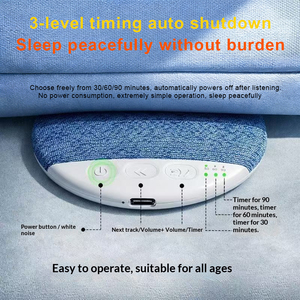 Built-in White Noise Wireless <b>Bone</b> <b>Conduction</b> <b>Speakers</b> Stereo Sound Effect Portable Sleeping <b>Speaker</b> ABS+PC Pillow <b>Speaker</b> - Product Image 4