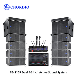 Système de sonorisation pour concerts en plein air CHORDIO TG-210 |   Système de sonorisation actif étanche + microphone sans fil avec garantie de 2 ans pour les événements - Product Image 1
