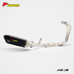 Sistema <span class=keywords><strong>de</strong></span> <span class=keywords><strong>Escape</strong></span> para Motocicleta Forsound, <span class=keywords><strong>Precio</strong></span> <span class=keywords><strong>de</strong></span> Fábrica al por Mayor, <span class=keywords><strong>Tubo</strong></span> Akrapovics GP-Spec, Silenciador <span class=keywords><strong>de</strong></span> Pista, Sistema Slip-on para R3 - Product Image 2