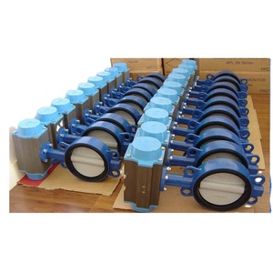 Valvola a farfalla elettrica a doppia azione da 4 pollici in acciaio fuso <span class=keywords><strong>Vanessa</strong></span> con collegamento manuale della flangia di alimentazione per acqua - Product Image 1