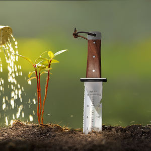 سكين هوري هوري عالية الجودة للحدائق بشفرة من الفولاذ المقاوم للصدأ ومقبض خشبي، أداة حدائق قابلة للتخصيص مع غمد - Product Image 5