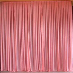 Stage Hanging Drape Sequin Pearlescent Ice Silk Fabric Premium Panel Background Curtain Decoration Party Wedding Banquet Silk