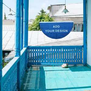 Banderas Personalizadas Ecológicas de Poliéster con Impresión Digital, 2 Piezas, con Ojales de Latón, Tipo Baguette 2x4 - Product Image 4