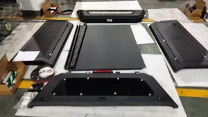 Cubierta de Camioneta Resistente al Agua y al Óxido, de Aleación de Aluminio, para <span class=keywords><strong>Chevy</strong></span> Silverado F150, Cabina Simple, Plataforma de 6.5 Pies - Product Image 3