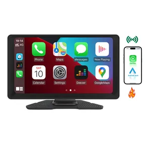 Zmecar OEM 9 אינץ' נייד רכב סטריאו צג רכב חכם 2+32GB אלחוטי Carplay & אנדרואיד אוטומטי GPS WIFI BT מסך רכב נייד