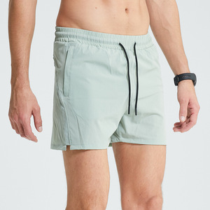 Aoyema 2025 nuovo arrivo, pantaloni con coulisse da palestra leggeri in Mesh traspirante per uomo che corrono pantaloncini da Fitness - Product Image 4