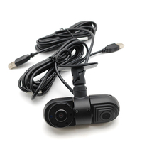 Firecore HX-6802 vente en gros caméra vidéo avant de voiture IR double objectif USB AHD camion caméra de vidéosurveillance Vision nocturne 1080P 360 caméra de voiture