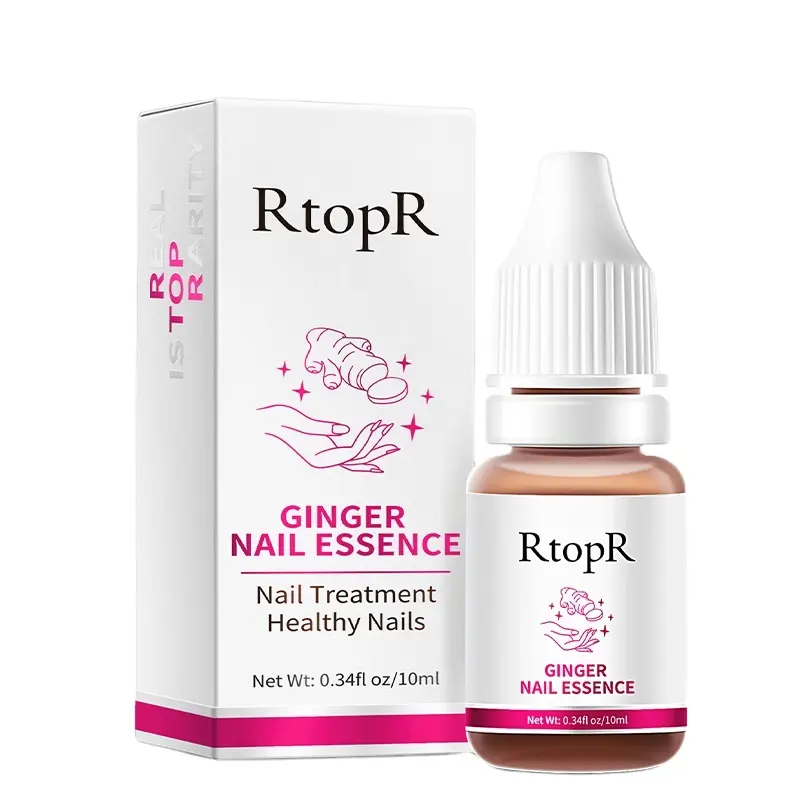 RtopR Boutique Officielle Essence pour Ongles Gingembre VC Sérum pour Ongles Infection Fongique Solution Réparatrice pour Ongles Endommagés Anti Bactériens