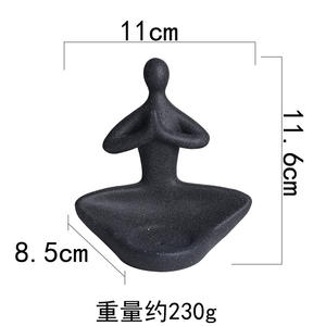 Portavelas de cerámica sencillo, estilo europeo vintage, decoración con velas aromáticas para el Día de San Valentín o bodas - Product Image 6