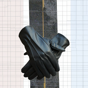 Guantes de Motociclismo Unisex de Cuero Vintage, Talla 2XS, Resistentes al Viento, para Motocicletas y Ciclismo, para Todas las Estaciones - Product Image 3