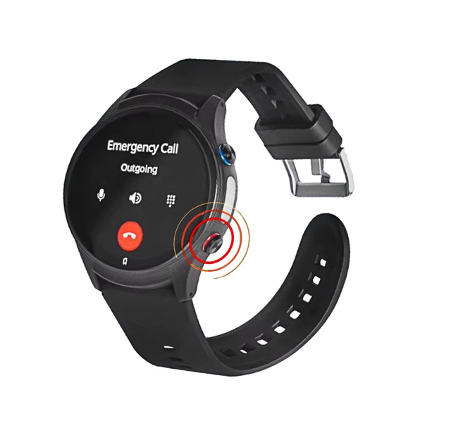 L08 Pro Seniors Smart Watch GPS Tracking Fall Detection SOS Calling Health Monitoring Wrist Watch