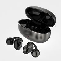Vente directe usine – Écouteurs sportifs sans fil OWS à clip d'oreille avec indicateur LED, puce JL 5.4, étanchéité IPX4, conception à crochet d'oreille, autonomie 15-20 heures
