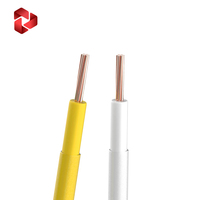 Cable Eléctrico de Cobre THHN con Aislamiento de PVC para Cableado de Edificios Comerciales