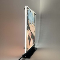 Affiche rétro-éclairée Kurokos Basketball Anime Night Light Painting for Birthday Gift Bedroom Veilleuse Room Deco Table Lamps Sign