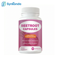Capsules de Betterave Marque Blanche OEM 1300mg – Poudre de Betterave pour une Circulation Saine et une Vitalité Accrue – Complément à Base d'Extrait de Betterave