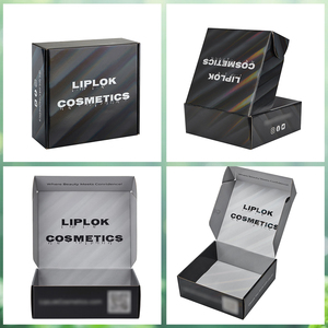 Kích Thước Tùy Chỉnh Cứng Các Tông Sóng In Ấn Màu Đen Giấy Bưu Phẩm Bưu Chính Giao Hàng Vận Chuyển Bao Bì Hộp Với Logo Bao Bì - Product Image 5