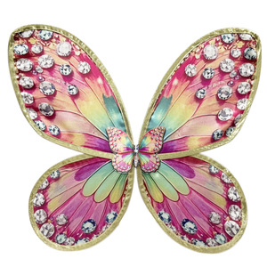 Per il Giorno dei Bambini è stata organizzata una performance sul palco con ali di farfalla con stampe colorate, costumi da festival e accessori. - Product Image 2