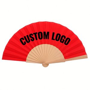 Custom Printed Handheld Fan Foldable <b>Portable</b> for Wedding Ceremony Bridal <b>Shower</b> Party Decor and Festival Use - Product Image 1