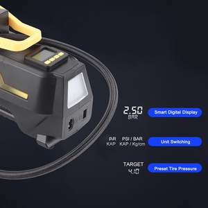 Compresseur d'air portable en gros avec moniteur 150 PSI pour pneus de voiture - Product Image 4