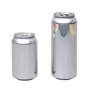 新款330毫升500毫升颜色定制logo印刷饮料空罐铝250毫升铝软饮料饮料啤酒罐