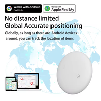 Localisateur GPS à double système Anti-perte étanche Android Ios Mini Gps Localisateur d'animaux Localisateur de clés IOS Compatible Android FindMy AirTag