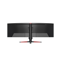Écran incurvé de jeu 5k 75Hz à haute définition OLED super large de 49 pouces avec support réglable