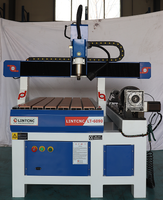 Mini routeur cnc 4 axes mach3 contrôle usb 6090 1212 fraiseuse cnc pour métal bois