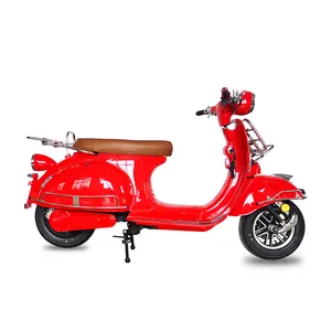 Scooter électrique de vélo de batterie au plomb de 10 pouces 60V avec des pédales pour l'Europe tout-terrain scooter électrique avec le siège prix raisonnable
