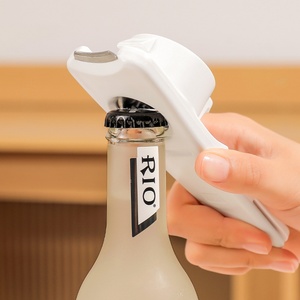 Ouvre-bouteille personnalisé créatif avec logo, aimant blanc pour réfrigérateur, ouvre-bouteille de bière en acier inoxydable, outils de cuisine - Product Image 4