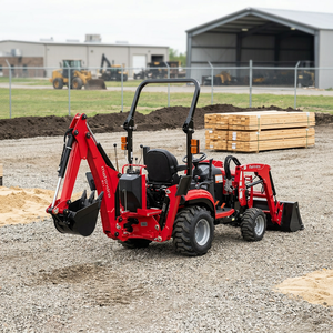 Mini-tracteur 4x4 avec chargeur frontal, moteur 25 CV, garantie 4 ans, pour une utilisation agricole à haute productivité - Product Image 3