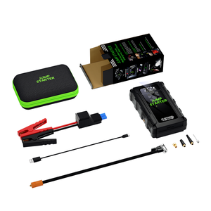 Démarreur de voiture portable et compresseur avec pompe à air, démarreur de secours au lithium 12V avec pompe à air et batterie externe pour le <span class=keywords><strong>camping</strong></span> ODM/OEM - Product Image 5