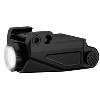 Chasse Tactique Compact 400 Lumen Strobe LED Lampe de Poche USB C Rechargeable Lumières Vertes