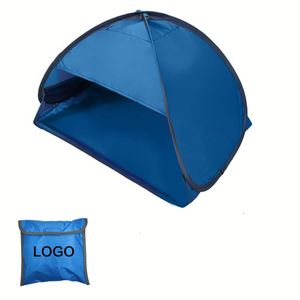 Tente de plage miniature légère avec logo personnalisé, protection UV, abri solaire pour la tête/le visage, idéale pour le camping en plein air - Product Image 1