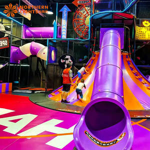 Trampoline Park Bowling Center Cours Ninja Jungle Gymnases Hache Lancer <span class=keywords><strong>Centre</strong></span> de jeu <span class=keywords><strong>Parc</strong></span> d'aventure - Product Image 4