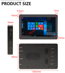 Chất Lượng Tốt Nhất 5.5-Inch TFT Màn Hình LCD Với 2000 Điển Hình Độ Sáng Điều Khiển Công Nghiệp Hiển Thị 1080P Ngoài Trời Chiếu Quang Học - Product Image 6