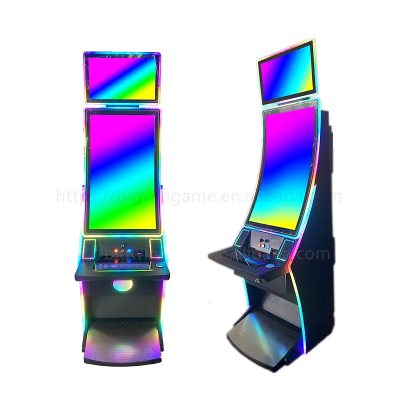 Monitor 43 inci kualitas tinggi mesin Game tampilan vertikal dioperasikan koin mesin permainan keterampilan permainan kabinet