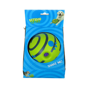 Üretici interaktif haddeleme ses çiğneme köpek oyuncak bulmaca eğitim Wobble küçük büyük köpekler spor <span class=keywords><strong>Wag</strong></span> Giggle topu Pet Supplie - Product Image 2