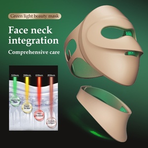 Mascarilla Multifuncional para Uso Doméstico, Dispositivo de Belleza 3D de Silicona, Dispositivo de Blanqueamiento de Piel con Luz, Producto de Belleza para Cuidado Personal en el Hogar - Product Image 1