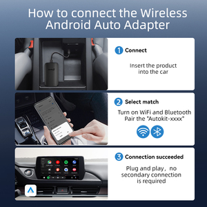 <span class=keywords><strong>Carlinkit</strong></span> Adaptador Inalámbrico Portátil Android Auto, Conexión Plug and Play para Android Auto Integrado - Product Image 5
