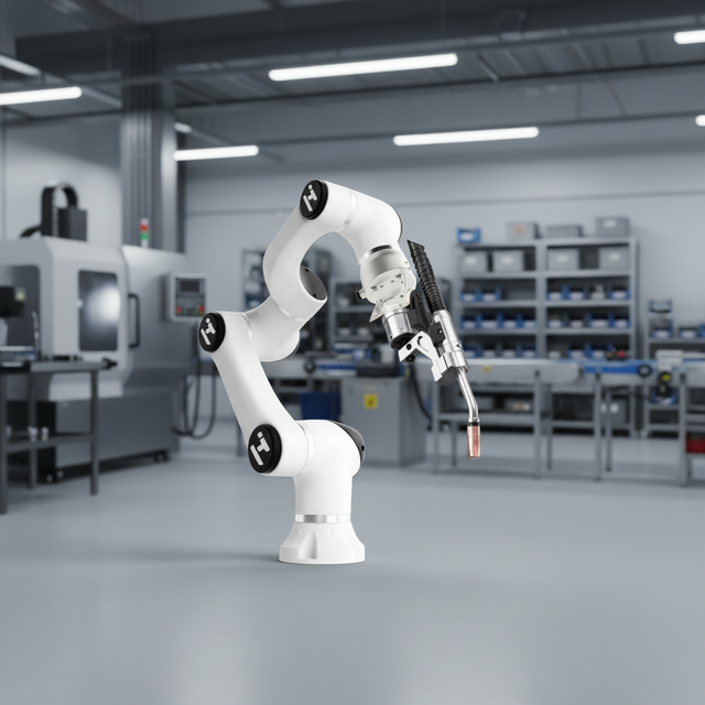 Han's 6-Axis Collaborative Cobot Robot 5kg Payload 1kW 220V/380V Stainless Steel for Welding Assembly Palletizing Construction