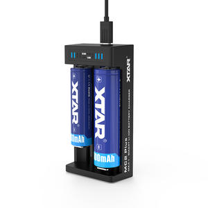 Chargeur de batterie <span class=keywords><strong>intelligent</strong></span> XTAR MC2 Plus à 2 emplacements, mini, économique, avec écran LCD, 3,7 V Li-ion, fabriqué en Chine - Product Image 5