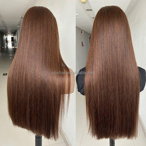 วิกผมเวียดนามแท้ 100% เวอร์จิ้น เรมี HD Lace Front แบบไม่ต้องใช้กาว  <span class=keywords><strong>ทรง</strong></span>บอดี้เวฟ สีดำหรูหรา สำหรับผู้หญิง - Product Image 4