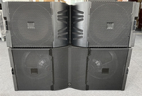 G288 Équipement de sonorisation PA extérieur haute puissance 3200W avec deux caissons de basses de 18 pouces et amplificateur pour systèmes de sonorisation